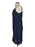 Unbranded 100% Polyester Solid Blue Casual Dress Size XS - photo 5