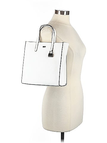 DKNY Leather Satchel (view 2)