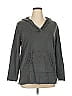 Barefoot Dreams 100% Cotton Gray Pullover Hoodie Size XL - photo 1