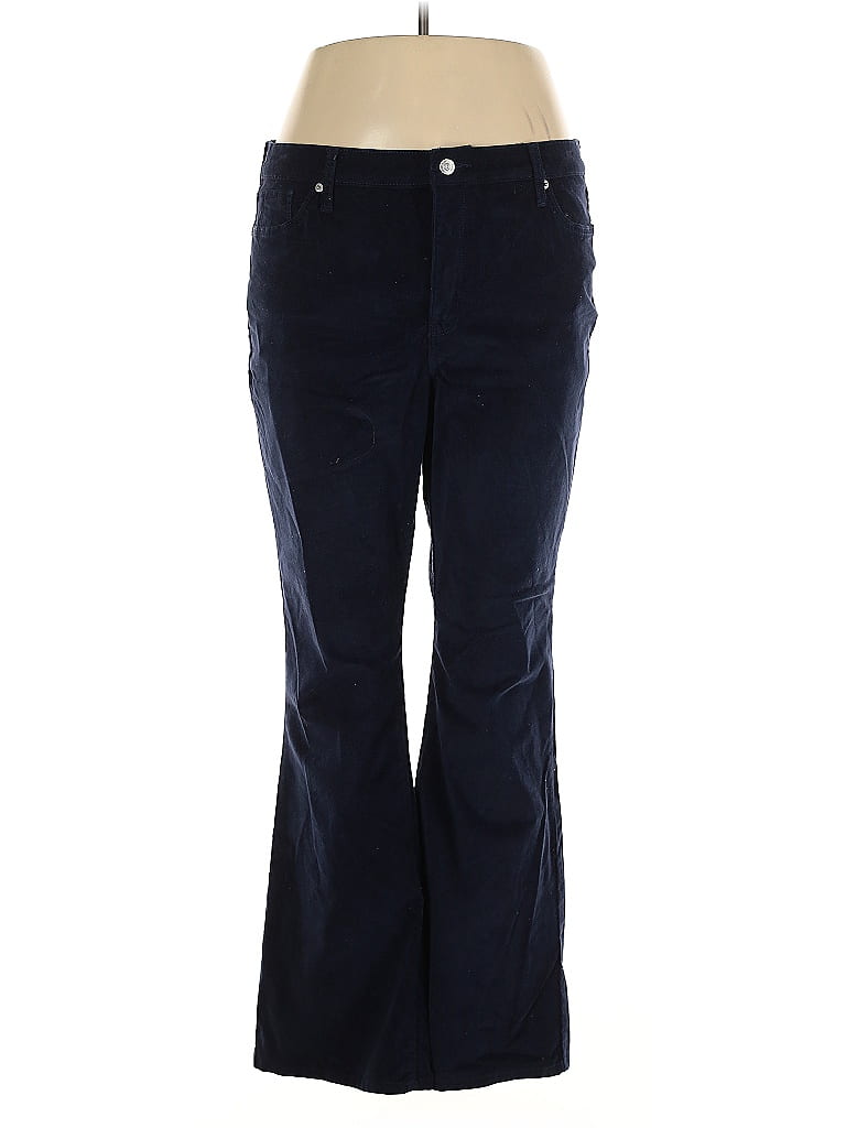 Crown & Ivy Blue Casual Pants Size 16 - photo 1