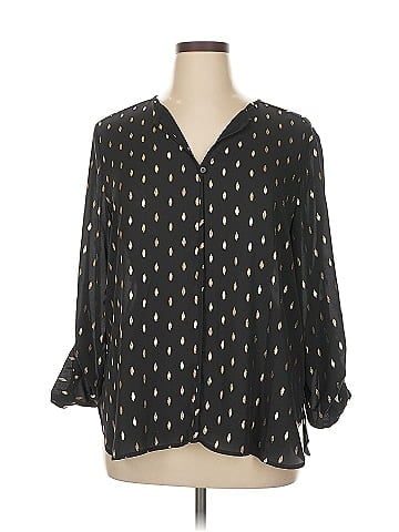 Collective Concepts 3/4 Sleeve Blouse (view 1)