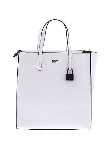 DKNY Leather Satchel (view 1)