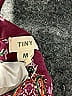 Tiny 100% Rayon Paisley Burgundy Casual Dress Size M - photo 7