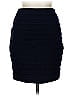 Express Solid Blue Formal Skirt Size 8 - photo 1