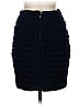 Express Solid Blue Formal Skirt Size 8 - photo 2
