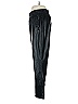 DKNY Jeans 100% Polyurethane Metallic Black Faux Leather Pants Size M - photo 5