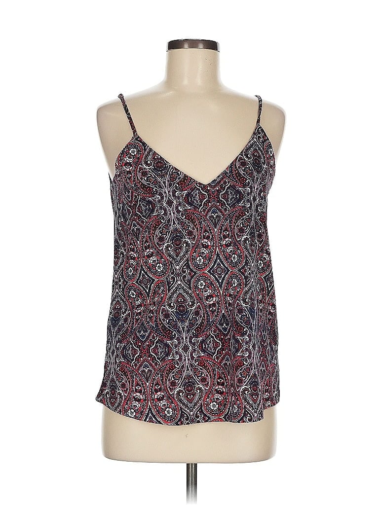 Click to view more detailed imagery on our partner's website Pre-owned Albertine Tank Top Blue Halter Neckline Tops