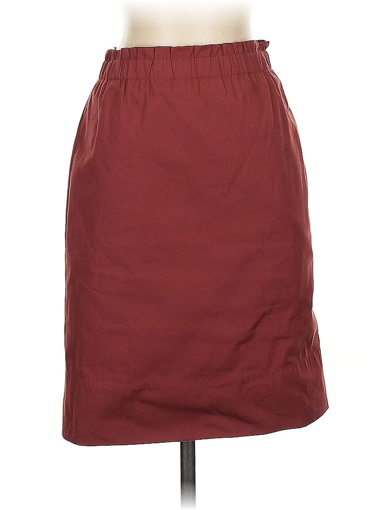 Click to view more detailed imagery on our partner's website Pre-owned Hoss Intropia Casual Skirt In Burgundy