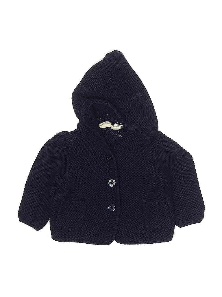 Pre-owned Baby Gap Babies' Cardigan Sweater In Blue