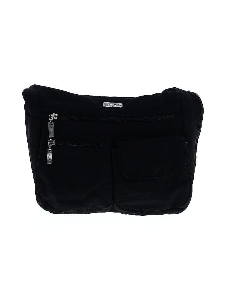 Baggallini Solid Black Crossbody Bag One size - photo 1