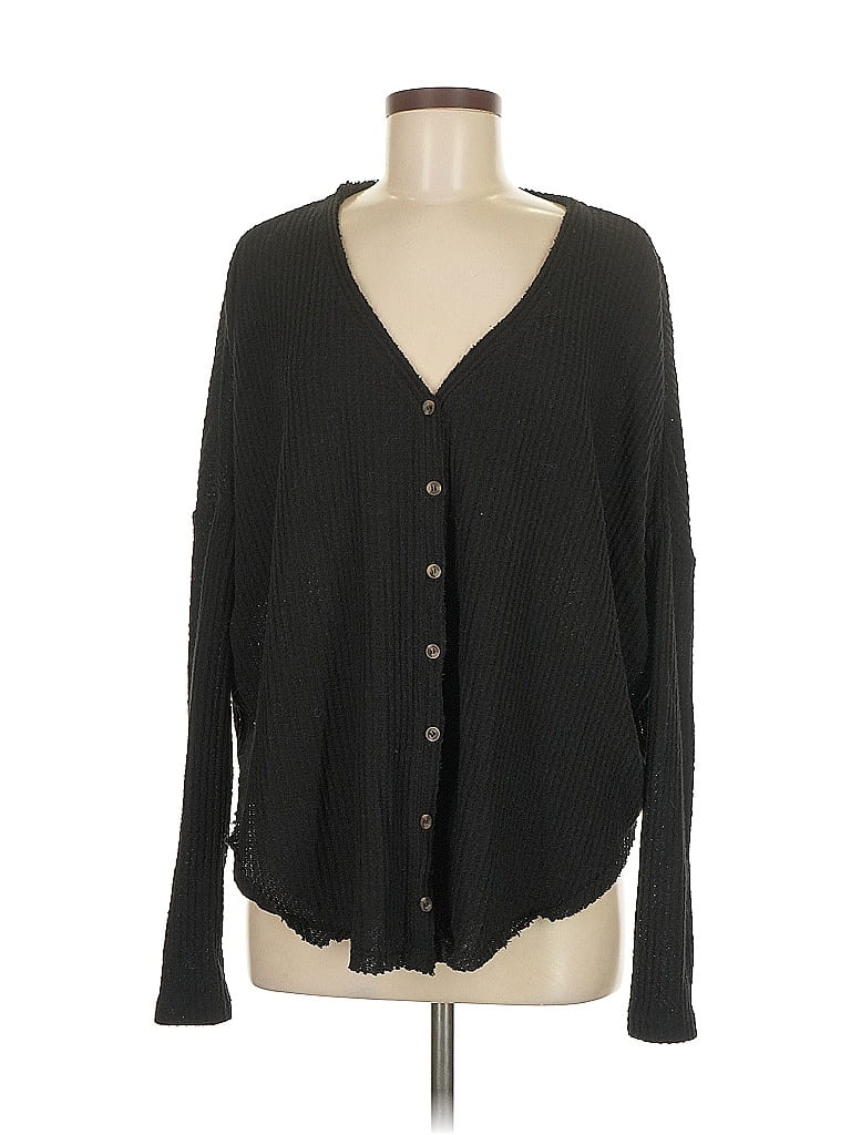 Out From Under Black Long Sleeve Blouse Size M - photo 1