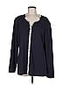 misook 100% Acrylic Solid Blue Jacket Size M - photo 1