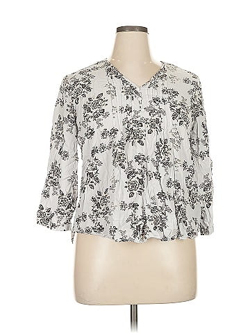 Fun2Fun 3/4 Sleeve Blouse (view 1)