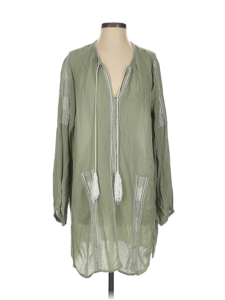 Pre-owned Lucky & Coco Casual Dress In Green