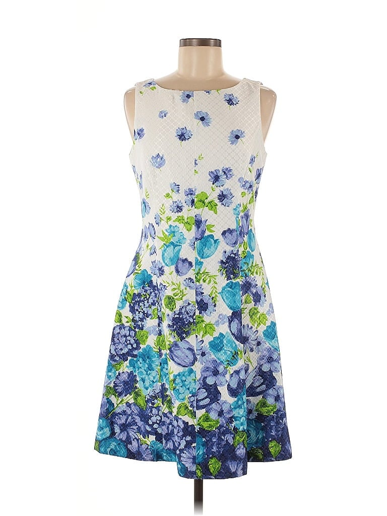 Pre-owned Katherine Kelly Collection Cocktail Dress In Blue