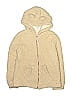 Cat & Jack 100% Polyester Ivory Fleece Jacket Size M (big kids) - photo 1