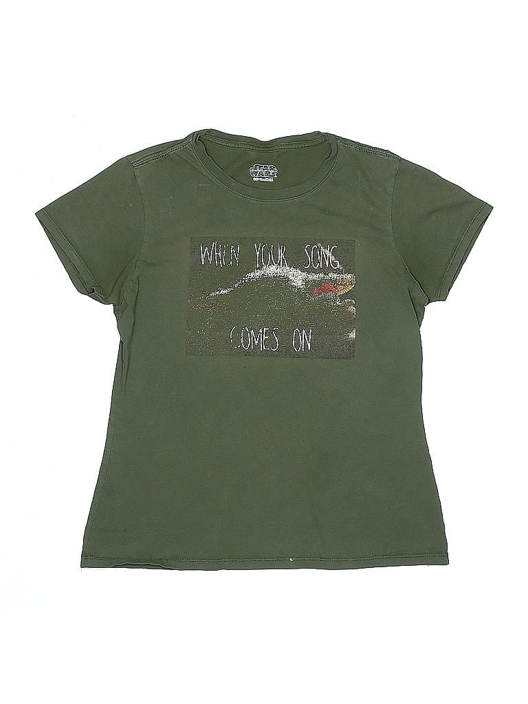 Star Wars Camo Green Short Sleeve T-Shirt Size M (big kids) - photo 1