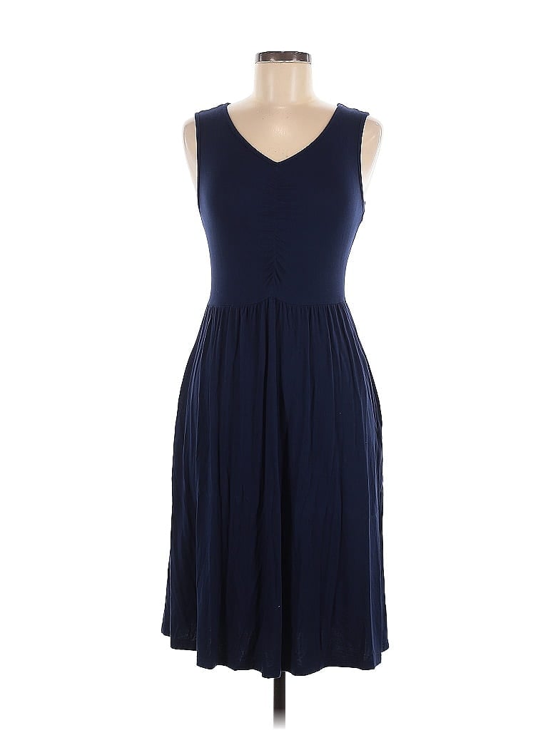 Pre-owned Assorted Brands Casual Dress In Blue