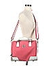 Diane von Furstenberg Color Block Burgundy Pink Satchel One size - photo 2