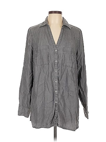 Soho 3/4 Sleeve Button-Down Shirt (view 1)