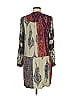 Tiny 100% Rayon Paisley Burgundy Casual Dress Size M - photo 2