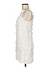 Sandro 100% Polyester White Casual Dress Size Med (2) - photo 5