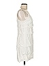 Sandro 100% Polyester White Casual Dress Size Med (2) - photo 4