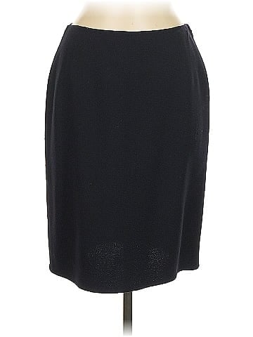 Linda Allard Ellen Tracy Wool Skirt (view 1)