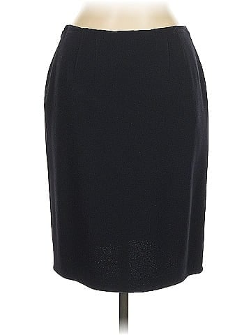 Linda Allard Ellen Tracy Wool Skirt (view 2)