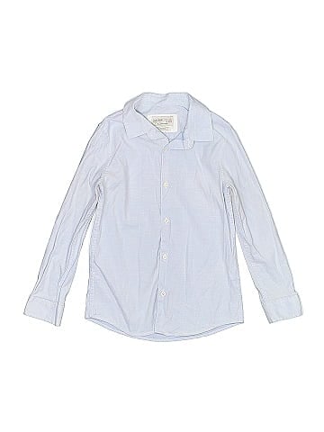 Zara Kids Long Sleeve Button-Down Shirt (view 1)