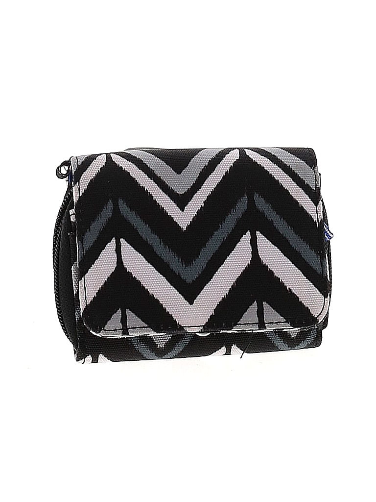 Vera Bradley 100% Canvas Chevron-herringbone Black White Wallet One size - photo 1