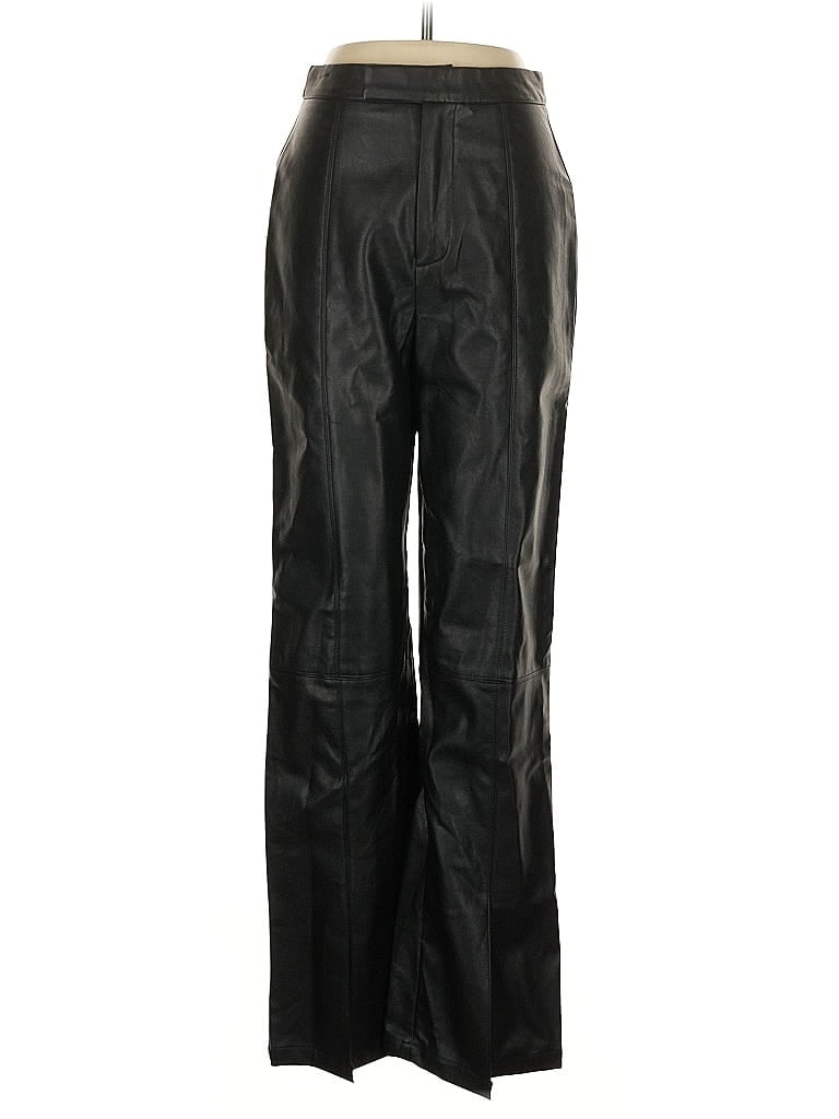 Click to view more detailed imagery on our partner's website Pre-owned Papermoon Faux Leather Pants In Black