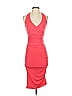 Nicole Miller Red Cocktail Dress Size P (petite) - photo 1