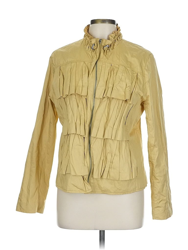 Pre-owned Apt. 9 Jacket In Gold