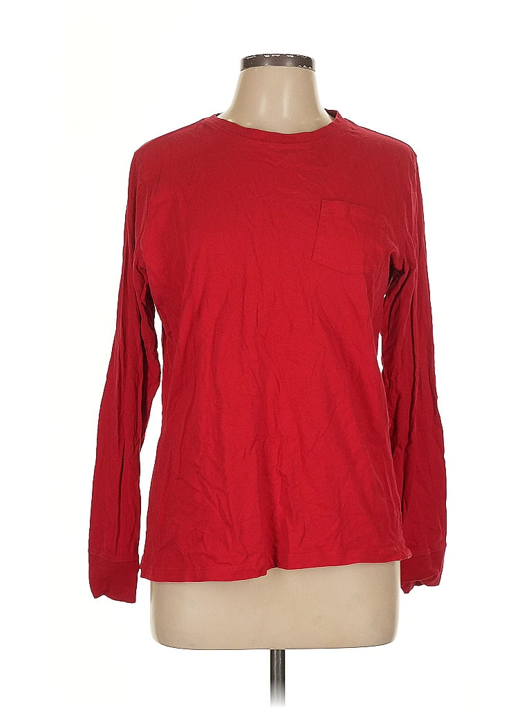 Pre-owned Ivory Ella Long Sleeve T-shirt In Red