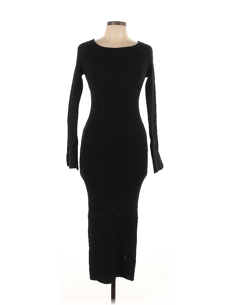 12th Tribe Black Casual Dress Size L - photo 1
