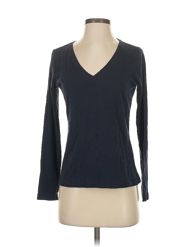 Pre-owned Banana Republic 3/4 Sleeve T-shirt In Blue