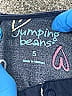 Jumping Beans 100% Rayon Hearts Blue Dress Size 5 (big kids) - photo 3