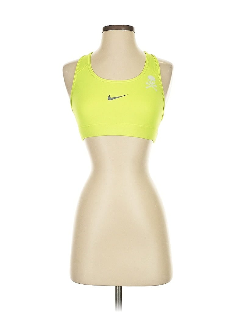 Click to view more detailed imagery on our partner's website Pre-owned Nike Sports Bra In Yellow
