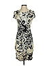 Hale Bob Graphic Gray Cocktail Dress Size S - photo 1