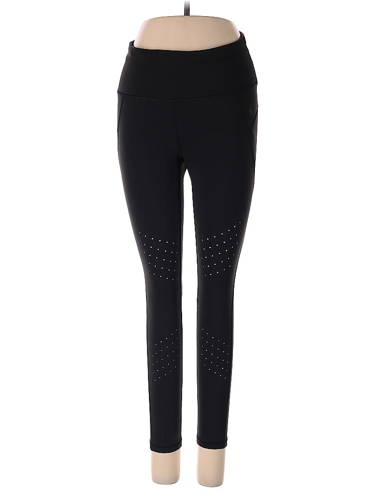 Pre-owned Athleta Active Pants In Black