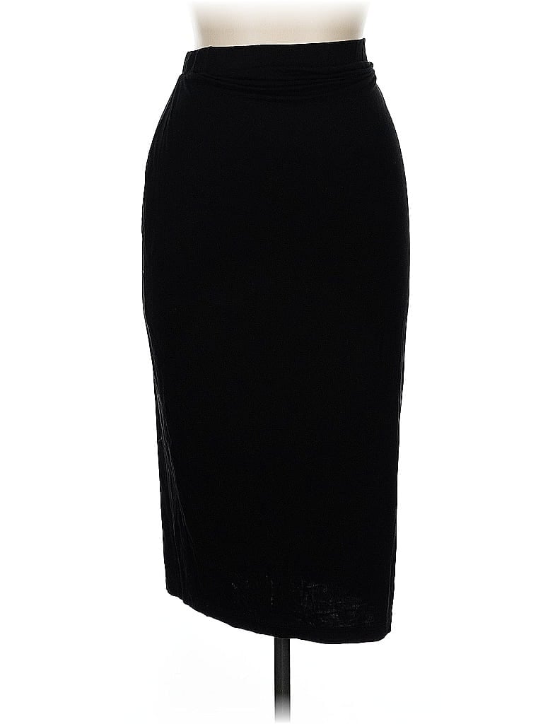 Pre-owned Asos Design Formal Skirt In Black