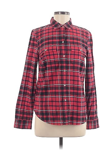 L.L.Bean Signature Long Sleeve Button-Down Shirt (view 1)