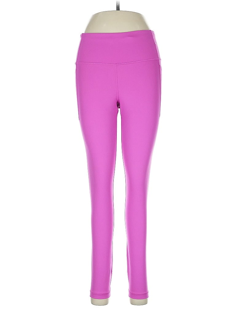 Pre-owned Gap Fit Active Pants In Purple