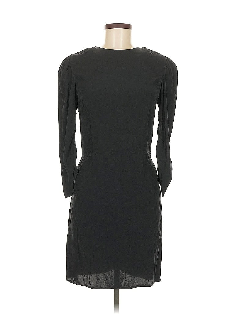 Pre-owned Something Navy Casual Dress In Black