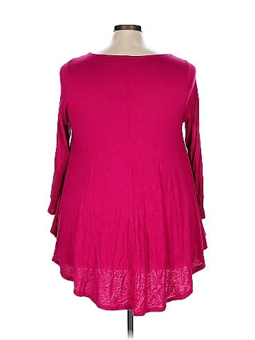 Roaman's 3/4 Sleeve T-Shirt (view 2)