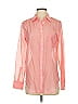 Ann Taylor Pink Long Sleeve Button-Down Shirt Size S - photo 1