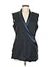 Iris & Ink Blue Vest Size 6 - photo 1