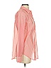 Ann Taylor Pink Long Sleeve Button-Down Shirt Size S - photo 4