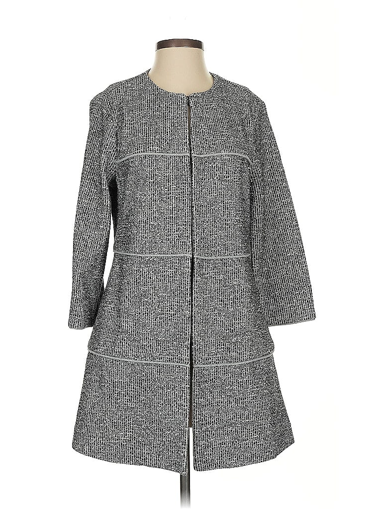 Pre-owned Cabi Coat In Gray